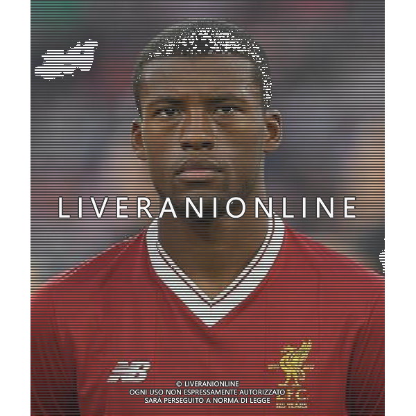 Audi Cup 2017 Finale 1/2 Posto Monaco di Baviera (Germania) - 02.08.2017 Liverpool-Atletico Madrid Nella Foto:Wijnaldum Georgino /Ph.Vitez-Ag. Aldo Liverani