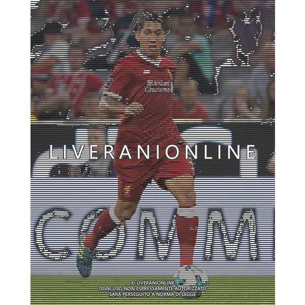 Audi Cup 2017 Finale 1/2 Posto Monaco di Baviera (Germania) - 02.08.2017 Liverpool-Atletico Madrid Nella Foto:Firmino Roberto /Ph.Vitez-Ag. Aldo Liverani