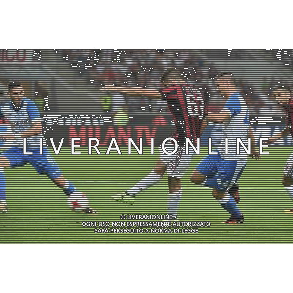 Milano 3-08-2017 Stadio Giuseppe Meazza - San Siro UEFA Europa League 3Â° turno preliminare - gara di ritorno Milan vs Universitatea Craiova nella foto occasione Cutrone foto Roberto Garavaglia - ag. Aldo Liverani sas