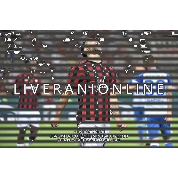Milano 3-08-2017 Stadio Giuseppe Meazza - San Siro UEFA Europa League 3Â° turno preliminare - gara di ritorno Milan vs Universitatea Craiova nella foto Rodriguez foto Roberto Garavaglia - ag. Aldo Liverani sas