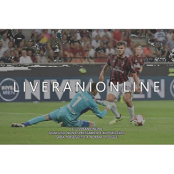 Milano 3-08-2017 Stadio Giuseppe Meazza - San Siro UEFA Europa League 3Â° turno preliminare - gara di ritorno Milan vs Universitatea Craiova nella foto Cutrone foto Roberto Garavaglia - ag. Aldo Liverani sas