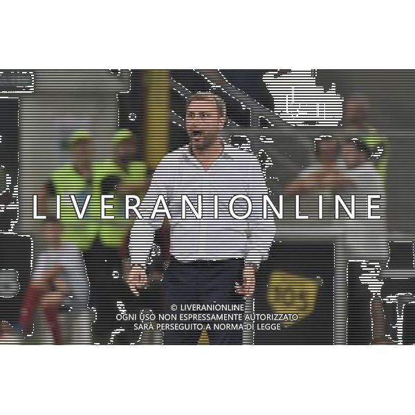Milano 3-08-2017 Stadio Giuseppe Meazza - San Siro UEFA Europa League 3Â° turno preliminare - gara di ritorno Milan vs Universitatea Craiova nella foto Mangia allenatore Craiova foto Roberto Garavaglia - ag. Aldo Liverani sas
