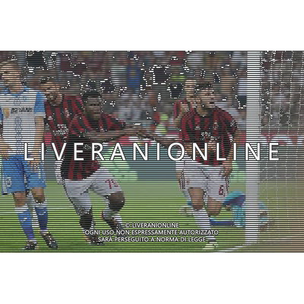 UEFA Europa League 2017/2018 Terzo Turno Eliminatorio Ritorno Milano - 03.08.2017 Milan-Universitatea Craiova Nella Foto:Esultanza Cutrone /Ph.Garbuio-Ag. Aldo Liverani