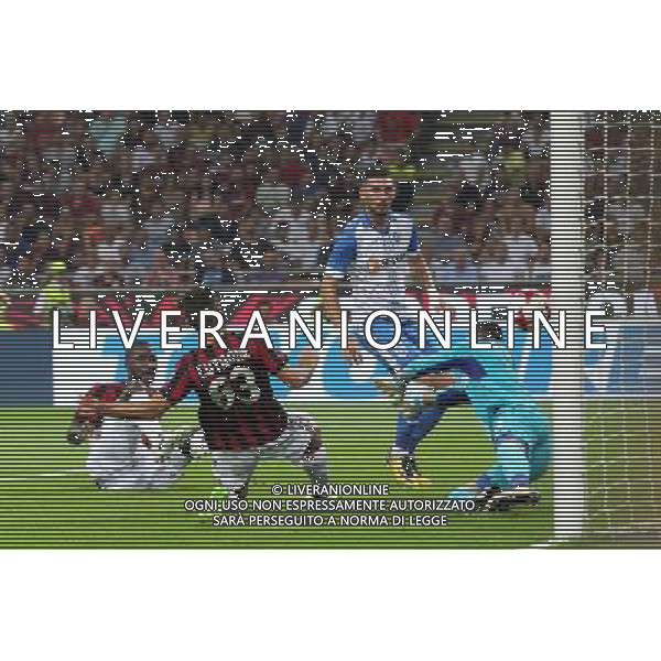 UEFA Europa League 2017/2018 Terzo Turno Eliminatorio Ritorno Milano - 03.08.2017 Milan-Universitatea Craiova Nella Foto:gol Cutrone /Ph.Garbuio-Ag. Aldo Liverani