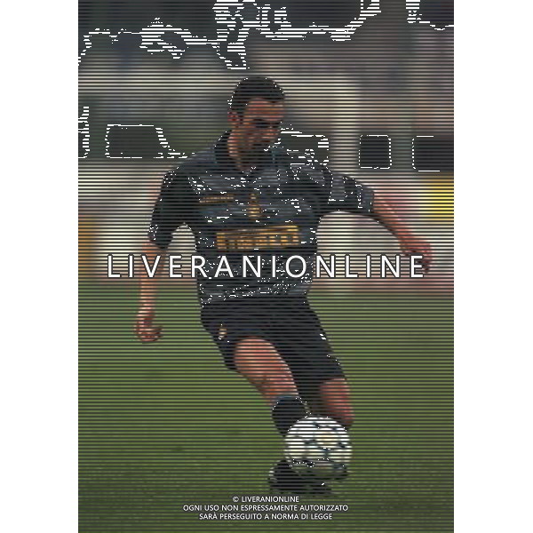 21-10-1998 MILANO- COPPA UEFA INTER SPARTAK MOSCA 2-1 NELLA FOTO Youri Djorkaeff AG ALDO LIVERANI SAS