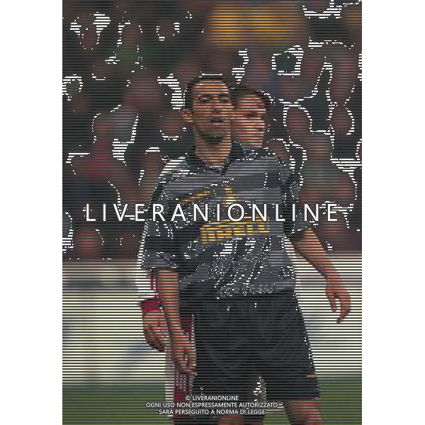 21-10-1998 MILANO- COPPA UEFA INTER SPARTAK MOSCA 2-1 NELLA FOTO Youri Djorkaeff AG ALDO LIVERANI SAS