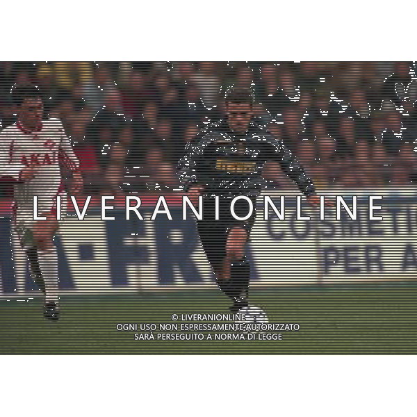 21-10-1998 MILANO- COPPA UEFA INTER SPARTAK MOSCA 2-1 NELLA FOTO ZE ELIAS AG ALDO LIVERANI SAS