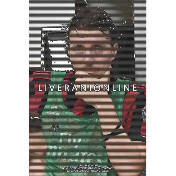 Milano 3-08-2017 Stadio Giuseppe Meazza - San Siro UEFA Europa League 3¡ turno preliminare - gara di ritorno Milan vs Universitatea Craiova nella foto Riccardo Montolivo (Milan) foto Roberto Garavaglia - ag. Aldo Liverani sas