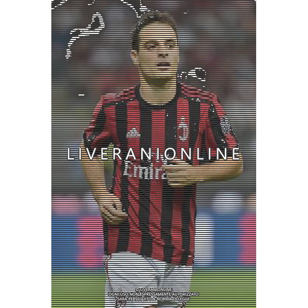 Milano 3-08-2017 Stadio Giuseppe Meazza - San Siro UEFA Europa League 3¡ turno preliminare - gara di ritorno Milan vs Universitatea Craiova nella foto Giacomo Bonaventura (Milan) foto Roberto Garavaglia - ag. Aldo Liverani sas