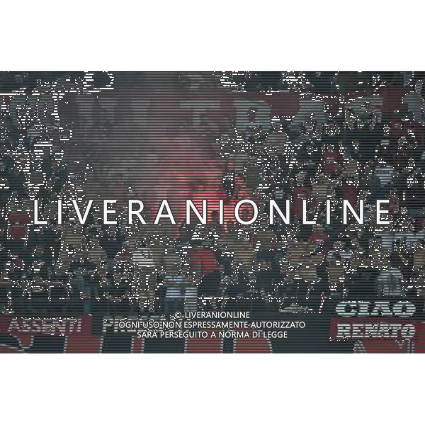 Milano 3-08-2017 Stadio Giuseppe Meazza - San Siro UEFA Europa League 3¡ turno preliminare - gara di ritorno Milan vs Universitatea Craiova nella foto tifosi in curva sud foto Roberto Garavaglia - ag. Aldo Liverani sas