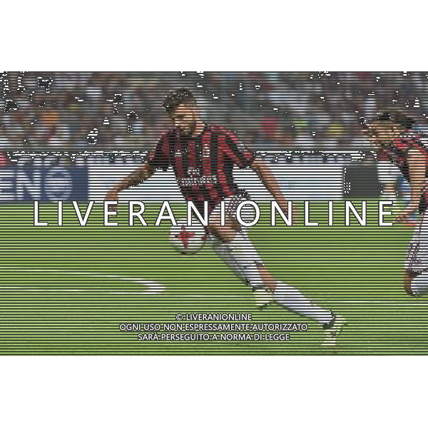 Milano 3-08-2017 Stadio Giuseppe Meazza - San Siro UEFA Europa League 3¡ turno preliminare - gara di ritorno Milan vs Universitatea Craiova nella foto Patrick Cutrone (Milan) foto Roberto Garavaglia - ag. Aldo Liverani sas