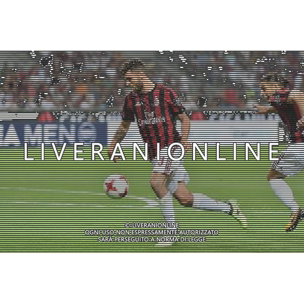 Milano 3-08-2017 Stadio Giuseppe Meazza - San Siro UEFA Europa League 3¡ turno preliminare - gara di ritorno Milan vs Universitatea Craiova nella foto Patrick Cutrone (Milan) foto Roberto Garavaglia - ag. Aldo Liverani sas