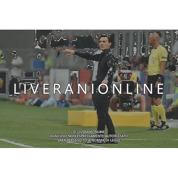Milano 3-08-2017 Stadio Giuseppe Meazza - San Siro UEFA Europa League 3¡ turno preliminare - gara di ritorno Milan vs Universitatea Craiova nella foto Vincenzo Montella allenatore Milan foto Roberto Garavaglia - ag. Aldo Liverani sas