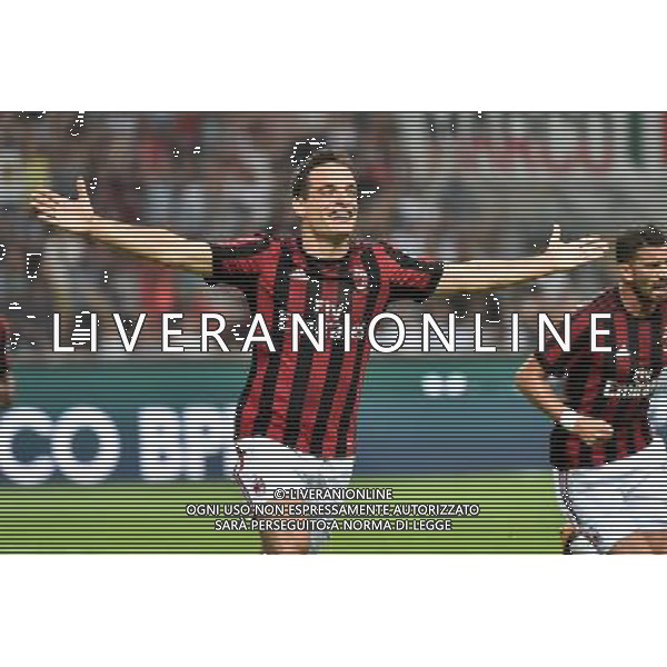 Milano 3-08-2017 Stadio Giuseppe Meazza - San Siro UEFA Europa League 3¡ turno preliminare - gara di ritorno Milan vs Universitatea Craiova nella foto Giacomo Bonaventura (Milan) foto Roberto Garavaglia - ag. Aldo Liverani sas