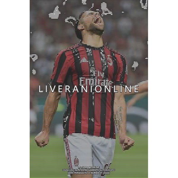 Milano 3-08-2017 Stadio Giuseppe Meazza - San Siro UEFA Europa League 3¡ turno preliminare - gara di ritorno Milan vs Universitatea Craiova nella foto Ricardo Rodriguez (Milan) foto Roberto Garavaglia - ag. Aldo Liverani sas