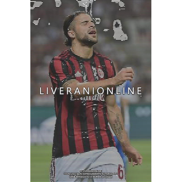 Milano 3-08-2017 Stadio Giuseppe Meazza - San Siro UEFA Europa League 3¡ turno preliminare - gara di ritorno Milan vs Universitatea Craiova nella foto Ricardo Rodriguez (Milan) foto Roberto Garavaglia - ag. Aldo Liverani sas
