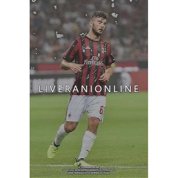 Milano 3-08-2017 Stadio Giuseppe Meazza - San Siro UEFA Europa League 3¡ turno preliminare - gara di ritorno Milan vs Universitatea Craiova nella foto Patrick Cutrone (Milan) foto Roberto Garavaglia - ag. Aldo Liverani sas