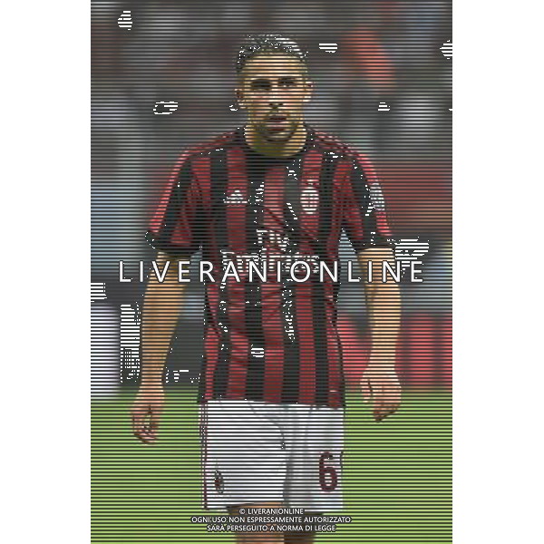 Milano 3-08-2017 Stadio Giuseppe Meazza - San Siro UEFA Europa League 3¡ turno preliminare - gara di ritorno Milan vs Universitatea Craiova nella foto Ricardo Rodriguez (Milan) foto Roberto Garavaglia - ag. Aldo Liverani sas