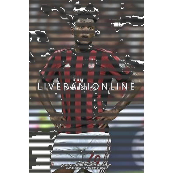 Milano 3-08-2017 Stadio Giuseppe Meazza - San Siro UEFA Europa League 3¡ turno preliminare - gara di ritorno Milan vs Universitatea Craiova nella foto Franck Kessie\' (Milan) foto Roberto Garavaglia - ag. Aldo Liverani sas