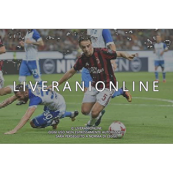 Milano 3-08-2017 Stadio Giuseppe Meazza - San Siro UEFA Europa League 3¡ turno preliminare - gara di ritorno Milan vs Universitatea Craiova nella foto Giacomo Bonaventura (Milan) foto Roberto Garavaglia - ag. Aldo Liverani sas