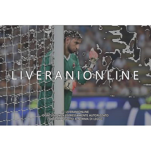 Milano 3-08-2017 Stadio Giuseppe Meazza - San Siro UEFA Europa League 3¡ turno preliminare - gara di ritorno Milan vs Universitatea Craiova nella foto Gianluigi Donnarumma (Milan) foto Roberto Garavaglia - ag. Aldo Liverani sas