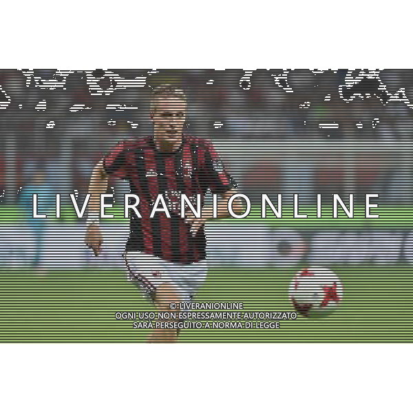 Milano 3-08-2017 Stadio Giuseppe Meazza - San Siro UEFA Europa League 3¡ turno preliminare - gara di ritorno Milan vs Universitatea Craiova nella foto Andrea Conti (Milan) foto Roberto Garavaglia - ag. Aldo Liverani sas
