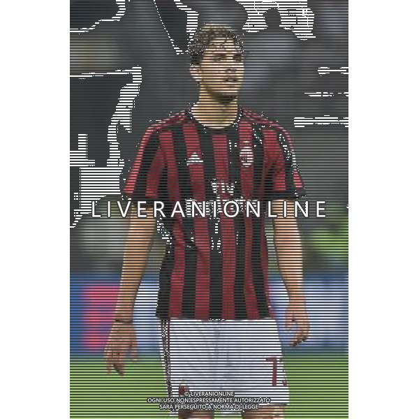 Milano 3-08-2017 Stadio Giuseppe Meazza - San Siro UEFA Europa League 3¡ turno preliminare - gara di ritorno Milan vs Universitatea Craiova nella foto Manuel Locatelli (Milan) foto Roberto Garavaglia - ag. Aldo Liverani sas