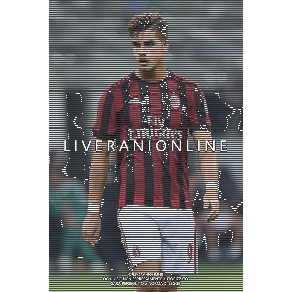 Milano 3-08-2017 Stadio Giuseppe Meazza - San Siro UEFA Europa League 3¡ turno preliminare - gara di ritorno Milan vs Universitatea Craiova nella foto Andre\' Silva (Milan) foto Roberto Garavaglia - ag. Aldo Liverani sas