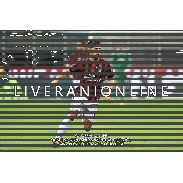Milano 3-08-2017 Stadio Giuseppe Meazza - San Siro UEFA Europa League 3¡ turno preliminare - gara di ritorno Milan vs Universitatea Craiova nella foto Andre\' Silva (Milan) foto Roberto Garavaglia - ag. Aldo Liverani sas