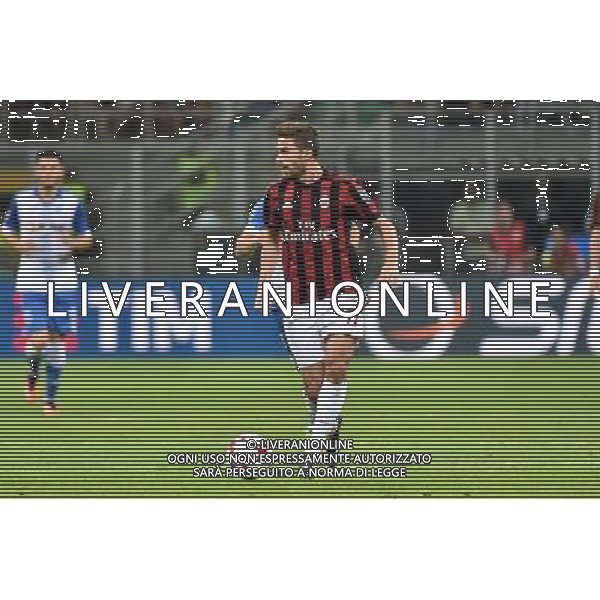 Milano 3-08-2017 Stadio Giuseppe Meazza - San Siro UEFA Europa League 3¡ turno preliminare - gara di ritorno Milan vs Universitatea Craiova nella foto Fabio Borini (Milan) foto Roberto Garavaglia - ag. Aldo Liverani sas