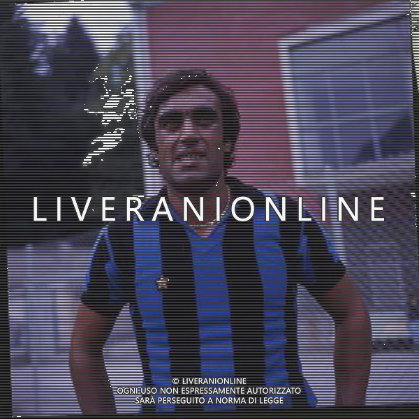 RETROSPETTIVA PIETRO ANASTASI CALCIATORE NELLA FOTO PIETRO ANASTASI CON LA MAGLIA DELL\'INTER AG ALDO LIVERANI SAS