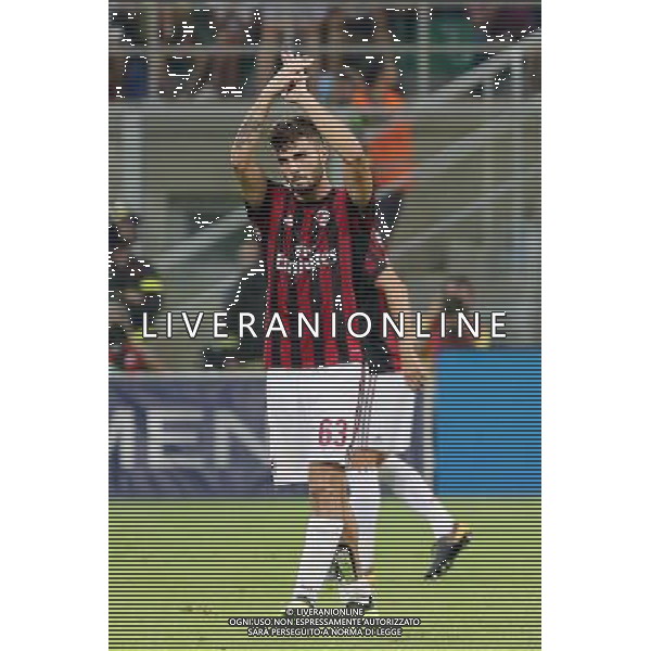 03-08-17 MILANO EUROPA LEAGUE AC MILAN VS CSU CRAIOVA NELLA FOTO:CUTRONE PATRICK FOTO PAOLA GARBUIO/AG.ALDO LIVERANI