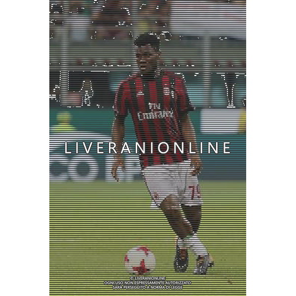 03-08-17 MILANO EUROPA LEAGUE AC MILAN VS CSU CRAIOVA NELLA FOTO:KESSIE\' FRANCK FOTO PAOLA GARBUIO/AG.ALDO LIVERANI