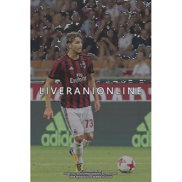 03-08-17 MILANO EUROPA LEAGUE AC MILAN VS CSU CRAIOVA NELLA FOTO:LOCATELLI MANUEL FOTO PAOLA GARBUIO/AG.ALDO LIVERANI