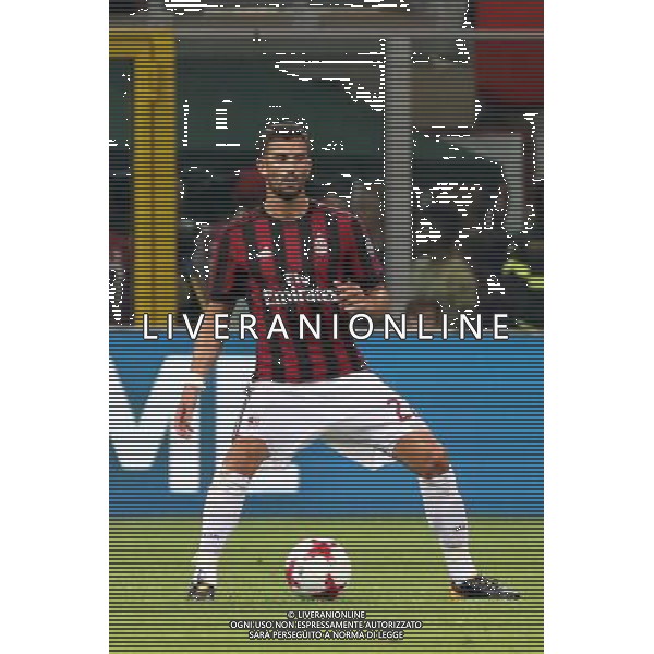 03-08-17 MILANO EUROPA LEAGUE AC MILAN VS CSU CRAIOVA NELLA FOTO:MUSACCHIO MATEO FOTO PAOLA GARBUIO/AG.ALDO LIVERANI