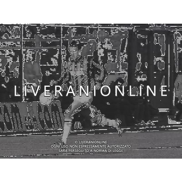 RETROSPETTIVA CHRISTIAN PANUCCI CALCIATORE NELLA FOTO CHRISTIAN PANUCCI CON LA MAGLIA DEL MILAN AG ALDO LIVERANI SAS