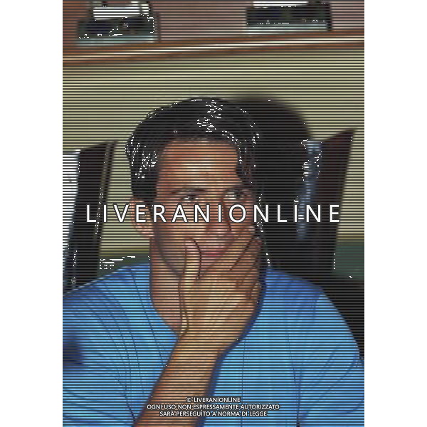 RETROSPETTIVA CHRISTIAN PANUCCI CALCIATORE NELLA FOTO CHRISTIAN PANUCCI AG ALDO LIVERANI SAS
