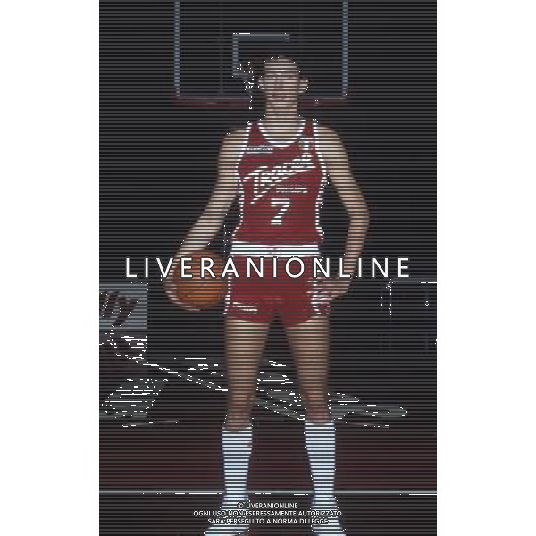 RETROSPETTIVA RICCARDO PITTIS BASKET NELLA FOTO RICCARDO PITTIS CON LA MAGLIA DELLA TRACER MILANO AG ALDO LIVERANI SAS