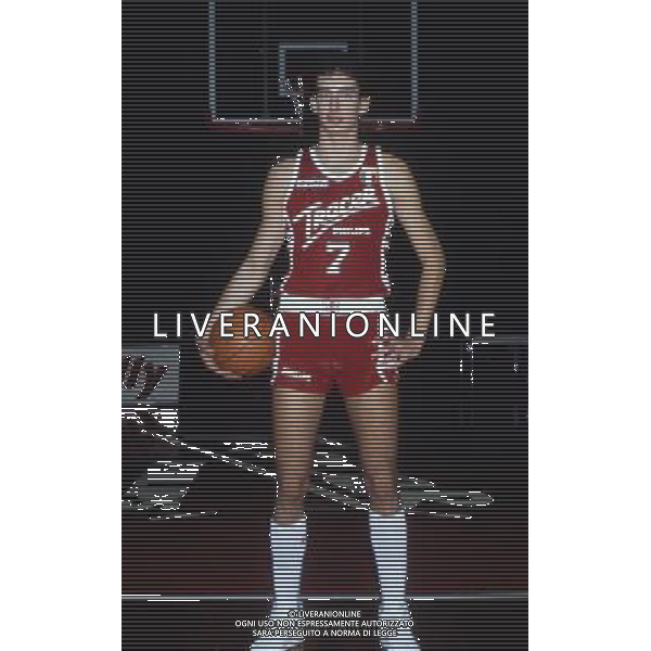 RETROSPETTIVA RICCARDO PITTIS BASKET NELLA FOTO RICARDO PITTIS CON LA MAGLIA TRACER MILANO AG ALDO LIVERANI SAS