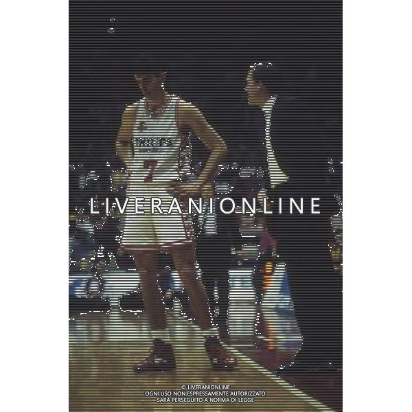 RETROSPETTIVA RICCARDO PITTIS BASKET NELLA FOTO RICARDO PITTIS CON LA MAGLIA DELLA PHILIPS MILANO E MIKE D\'ANTONI AG ALDO LIVERANI SAS