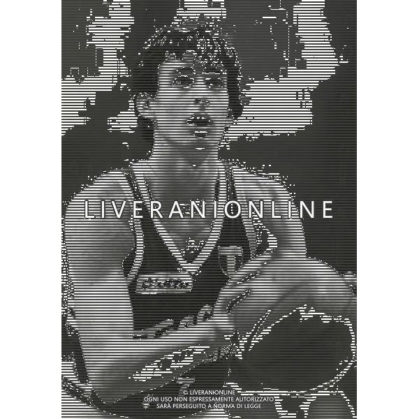 RETROSPETTIVA RICCARDO PITTIS BASKET NELLA FOTO RICARDO PITTIS CON LA MAGLIA DELLA TRACER MILANO AG ALDO LIVERANI SAS