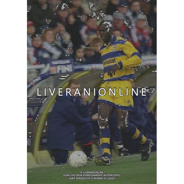08-12-1998 PARMA- COPPA UEFA- PARMA RANGER GLASGOW 3-1 NELLA FOTO LILIAN THURAM AG ALDO LIVERANI SAS