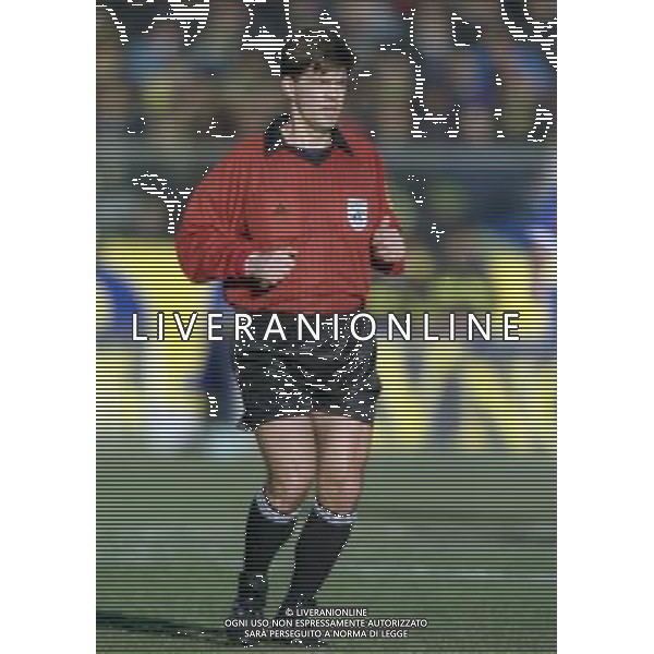 08-12-1998 PARMA- COPPA UEFA- PARMA RANGER GLASGOW 3-1 NELLA FOTO ARBITRO HAUGE AG ALDO LIVERANI SAS
