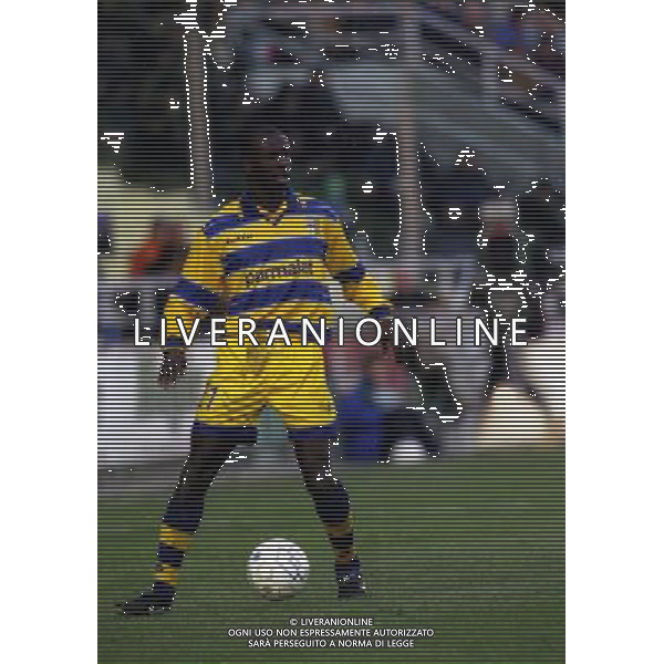 08-12-1998 PARMA- COPPA UEFA- PARMA RANGER GLASGOW 3-1 NELLA FOTO LILIAN THURAM AG ALDO LIVERANI SAS