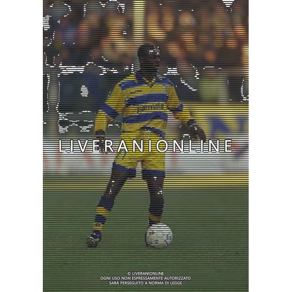 08-12-1998 PARMA- COPPA UEFA- PARMA RANGER GLASGOW 3-1 NELLA FOTO LILIAN THURAM AG ALDO LIVERANI SAS