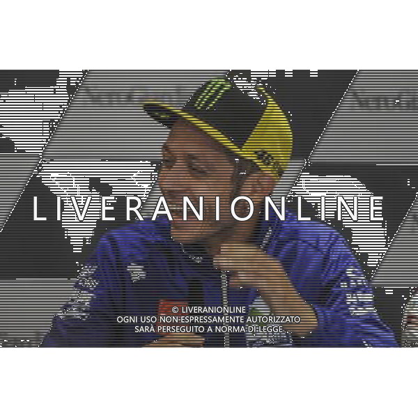 10/08/2017 Red Bull Ring, Spielberg, Austria. Valentino Rossi FOTO G. PIAZZOLLA-AG ALDO LIVERANI SAS