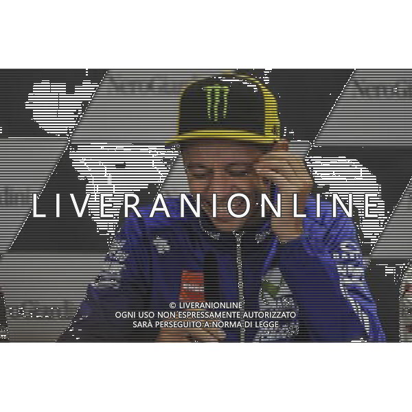 10/08/2017 Red Bull Ring, Spielberg, Austria. Valentino Rossi FOTO G. PIAZZOLLA-AG ALDO LIVERANI SAS