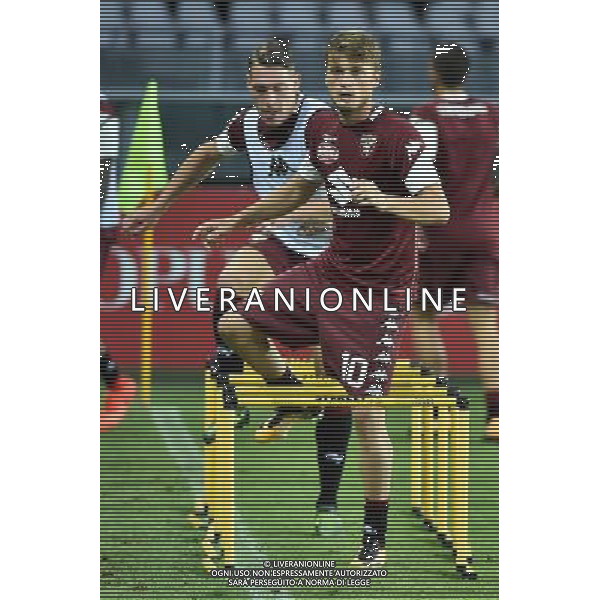 Torino 11-08-2017 Stadio Olimpico Grande Torino Coppa Italia TIM Cup - 3¡ turno Torino vs Trapani nella foto Adem Ljajic (Torino) e dietro Andrea Belotti (Torino) foto Roberto Garavaglia - ag. Aldo Liverani sas
