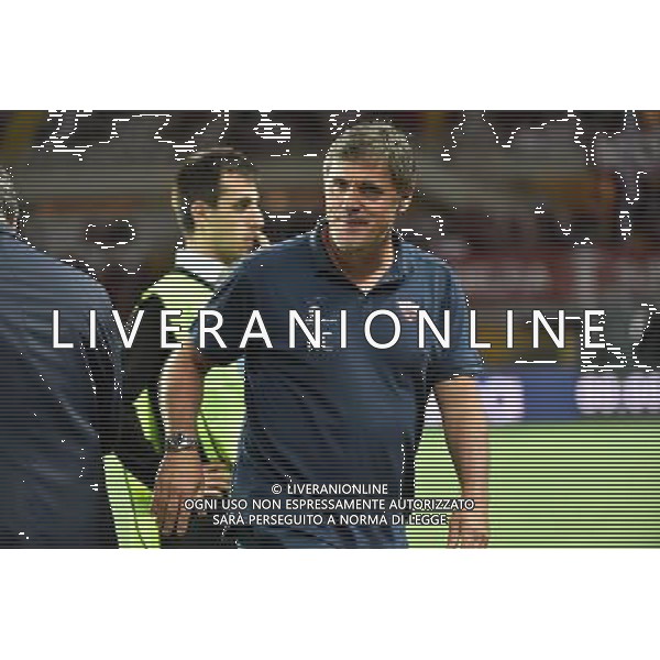 Torino 11-08-2017 Stadio Olimpico Grande Torino Coppa Italia TIM Cup - 3¡ turno Torino vs Trapani nella foto Alessandro Calori allenatore Trapani foto Roberto Garavaglia - ag. Aldo Liverani sas