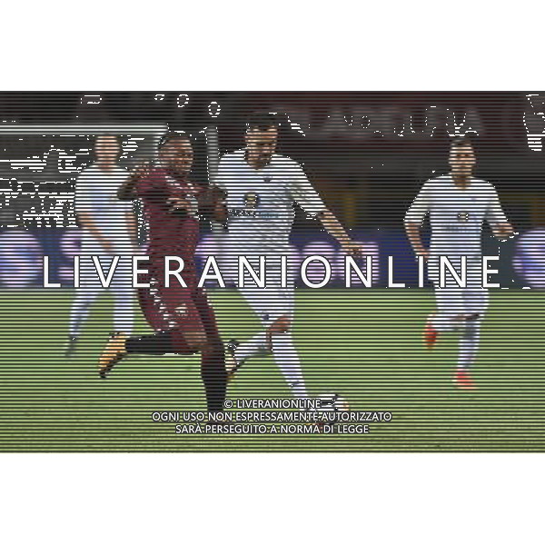 Torino 11-08-2017 Stadio Olimpico Grande Torino Coppa Italia TIM Cup - 3¡ turno Torino vs Trapani nella foto Anthony Taugourdeau (Trapani) e sulla SX Joel Obi (Torino) foto Roberto Garavaglia - ag. Aldo Liverani sas